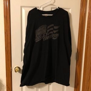 Harley-Davidson 5XL American Flag Shirt